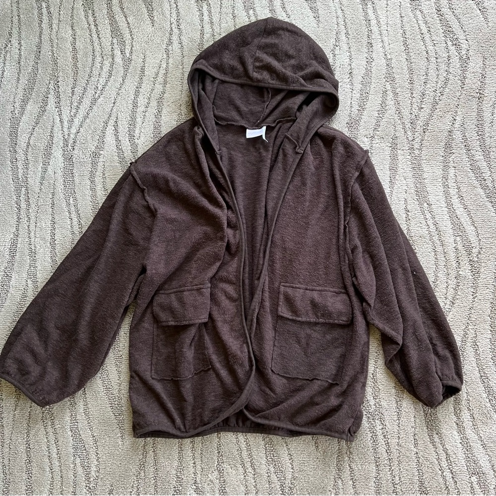 Urban Outfitters Out From Under Brown Cardigan